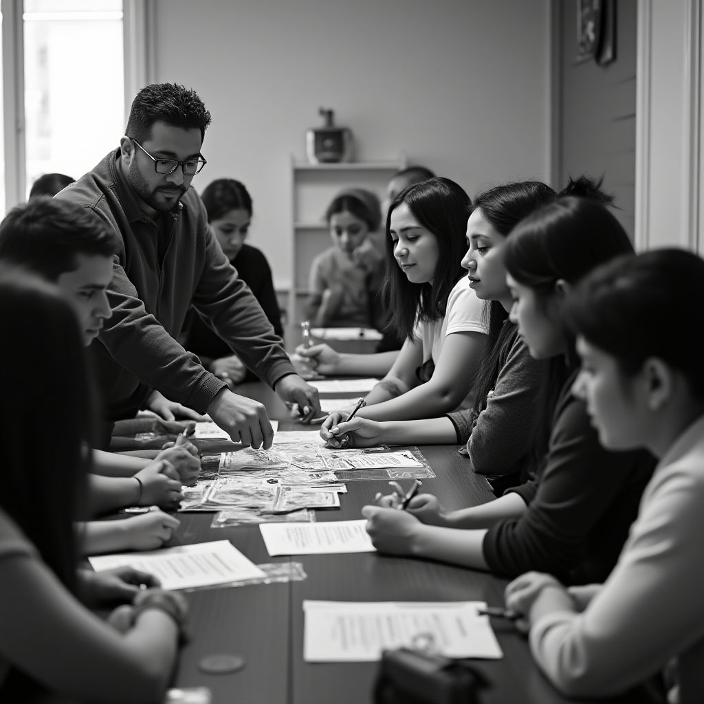 Taller de educación financiera comunitario